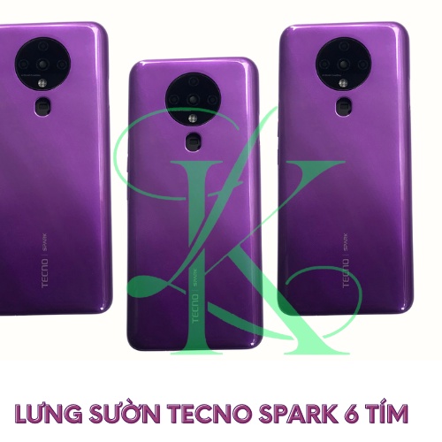 Vỏ lưng sau tecno spark 6 ( Vỏ lưng thay thế cho tecno Spark 6 )