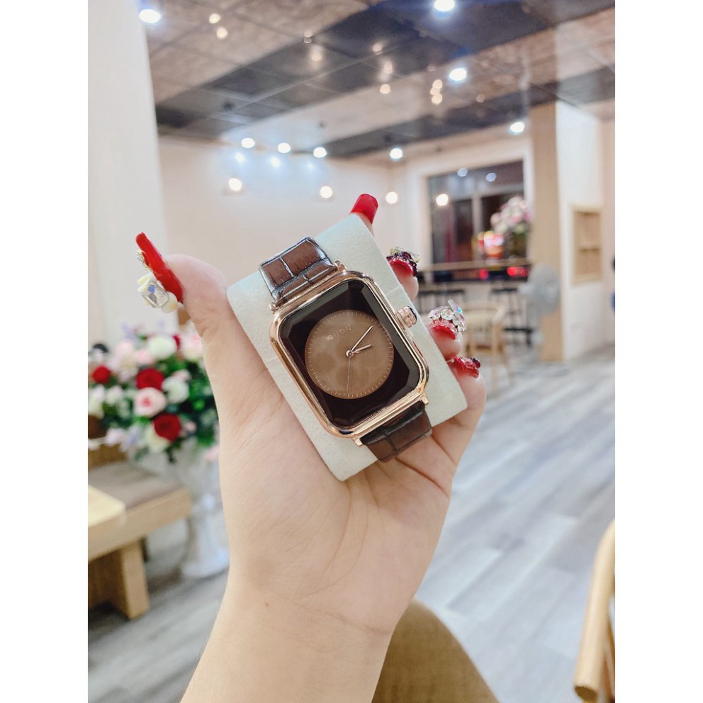 Đồng hồ nữ , đồng hồ guou quai da màu nâu tây lạ độc , sáng tay , thời thượng ( ành và video chụp thật) | BigBuy360 - bigbuy360.vn