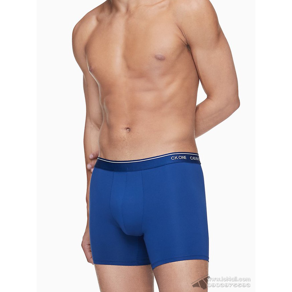 Quần lót Calvin Klein NB2226 CK One Micro Boxer Brief Perth Blue