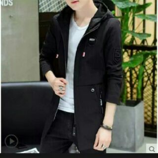 Áo khoác nam form dài