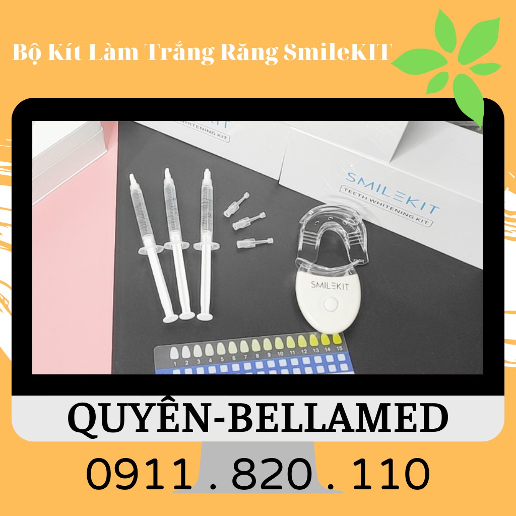 Bộ Kít Làm Trắng Răng SmileKIT Sau 7 Ngày Công Nghệ Mới