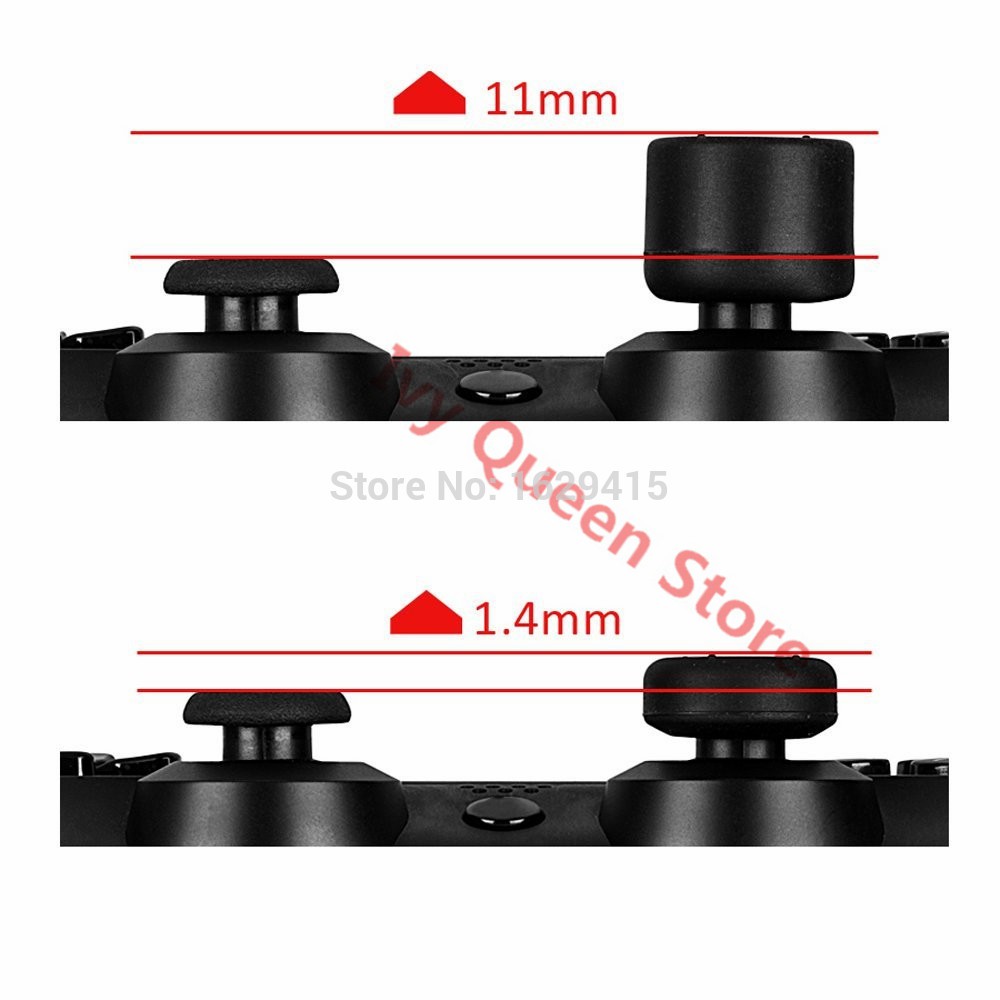 Nút Bấm Silicon 9 Trong 1 Cho Tay Cầm Chơi Game PS5 Playstation 4 PS4 Pro Slim PS3 XBox 360