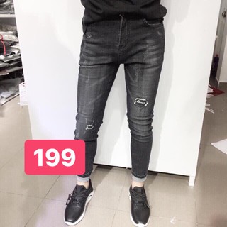 [FREESHIP-TRỢ GIÁ SHOPEE] Quần jean nam rách dạo phố | Quần bò nam rẻ đẹp | quần jeans nam thời trang | Quần nam 2065