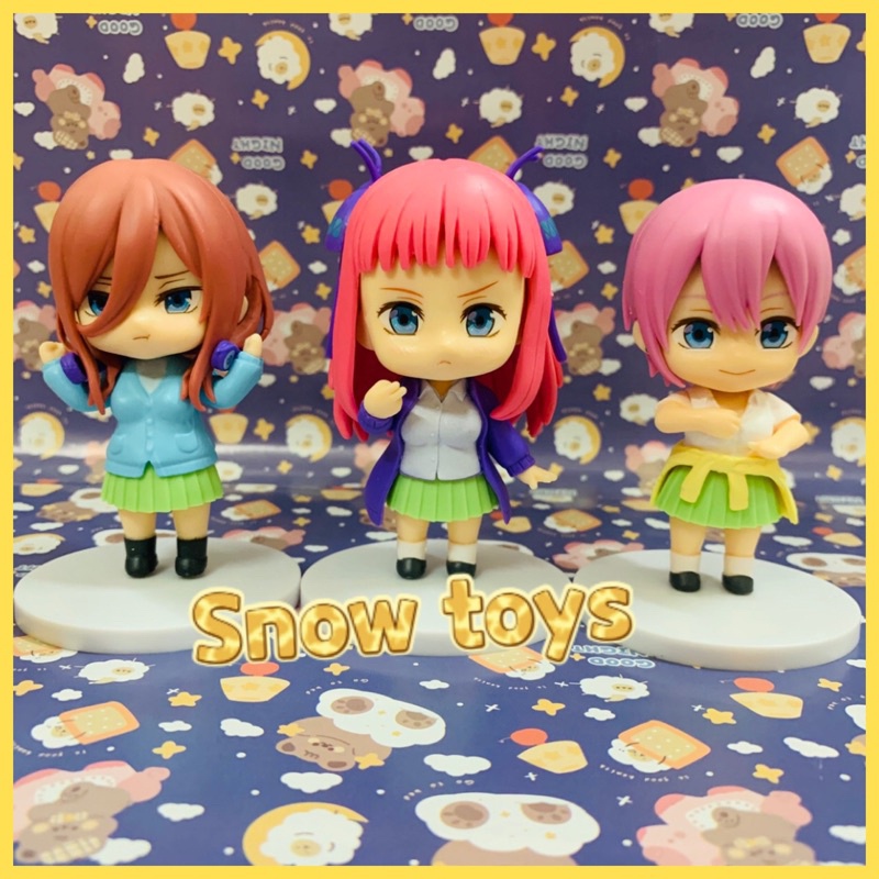 Mô hình nhân vật Nhà có 5 nàng dâu anime Gotoubun no Hanayome - Nhà có năm nàng dâu - Nino Miku Itsuki Yotsuba Ichika