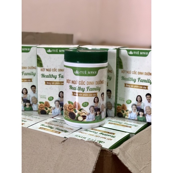 Bột Ngũ Cốc Tuệ Minh Cao Cấp, Bột Ngũ Cốc Dinh Dưỡng 25 loại hạt từ thiên nhiên (hộp 500Gram) | BigBuy360 - bigbuy360.vn