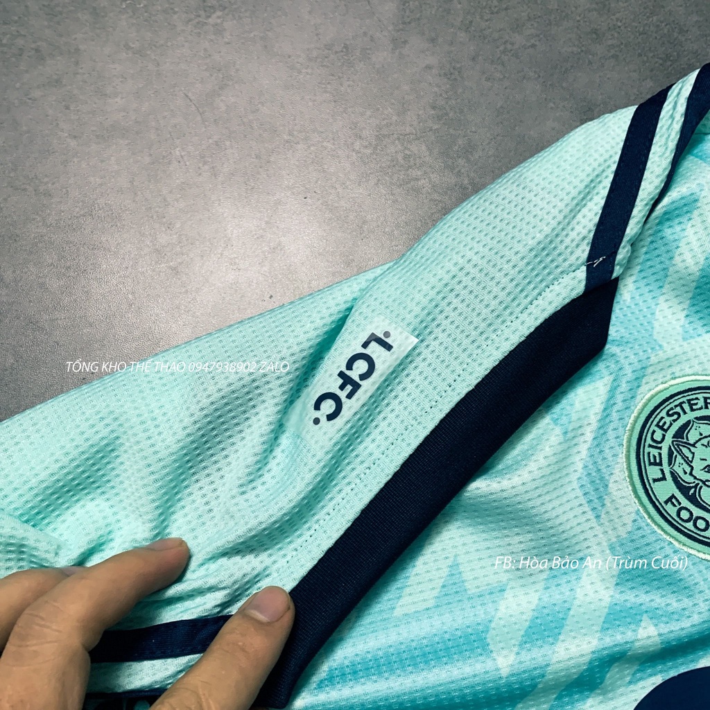 Bộ Quần Áo Leicestercity màu xanh ngọc mẫu mới nhất 2022/ Hàng cao cấp Thailand