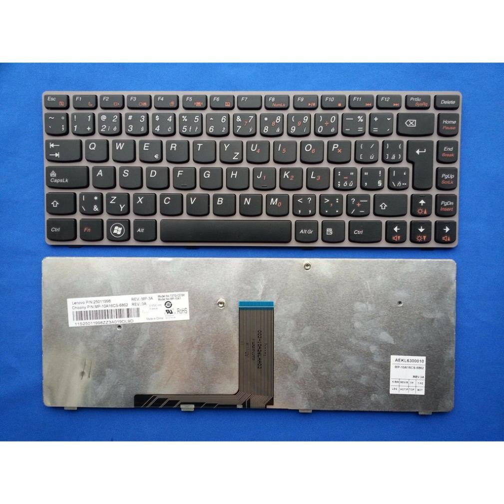 [BẢO HÀNH 1 NĂM] Bàn Phím Laptop Lenovo IdeaPad Z470 Z475 Z370 Z375
