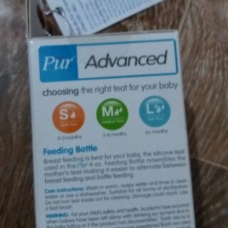 Bình sữa Pur Advanced Thái Lan núm mềm