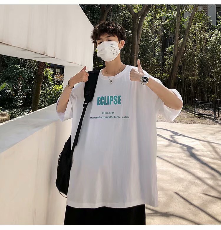 Áo Thun Tay Ngắn Hoạ Tiết Hoạt Hình Cá Tính Thời Thượng M-8Xl