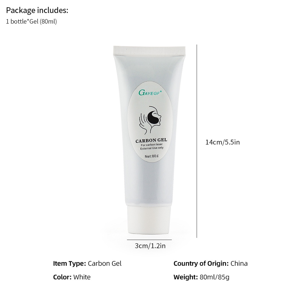 Gel carbon laser ForeverLily mềm mại làm trắng da chăm sóc da mặt