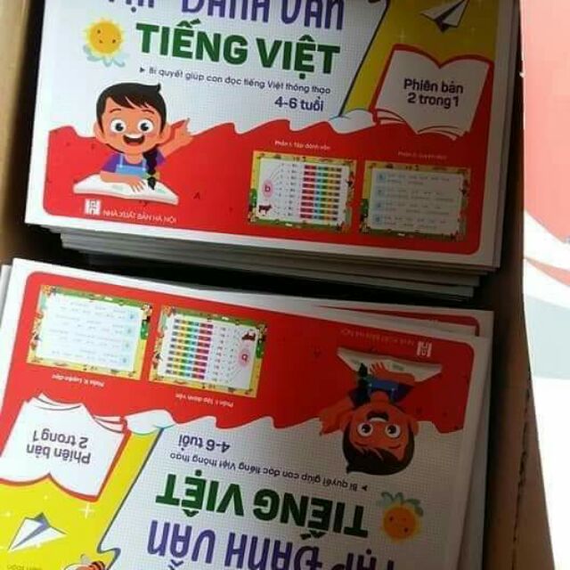 Học liệu Đánh vần tiếng việt và bộ thẻ chữ cái