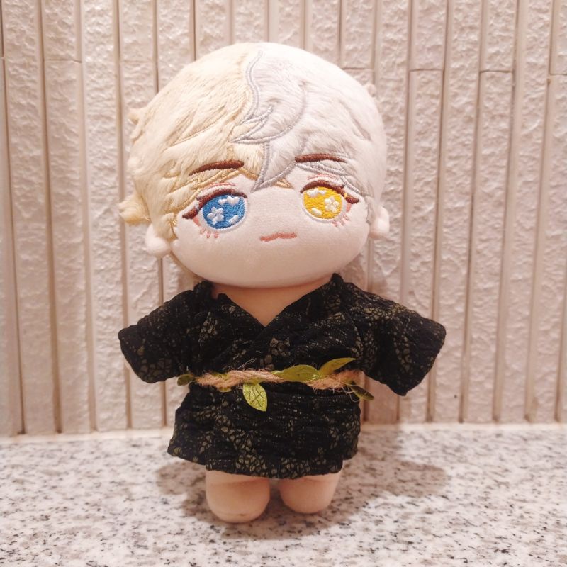 Bộ Quần Áo Yukata Phong Cách Mộc Cho Doll 20cm