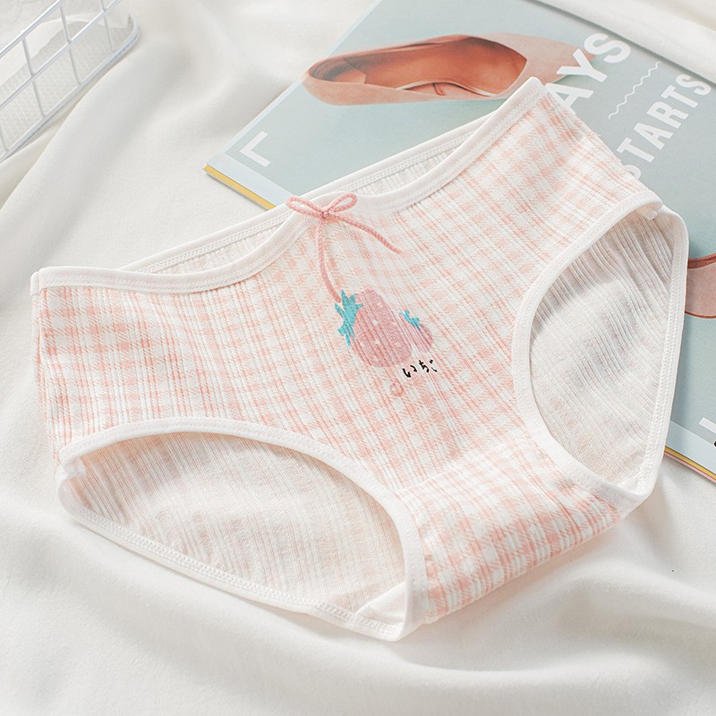 Quần lót nữ cotton vải sợi tre Chunxuu, chất liệu co dãn kháng khuẩn cao cấp nhiều hình dễ thương - QC26