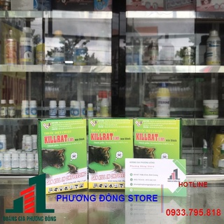 Thuốc diệt chuột Killrat 0.005% gói 40g - diệt chuột hiệu quả, chuột chết ngoài sáng