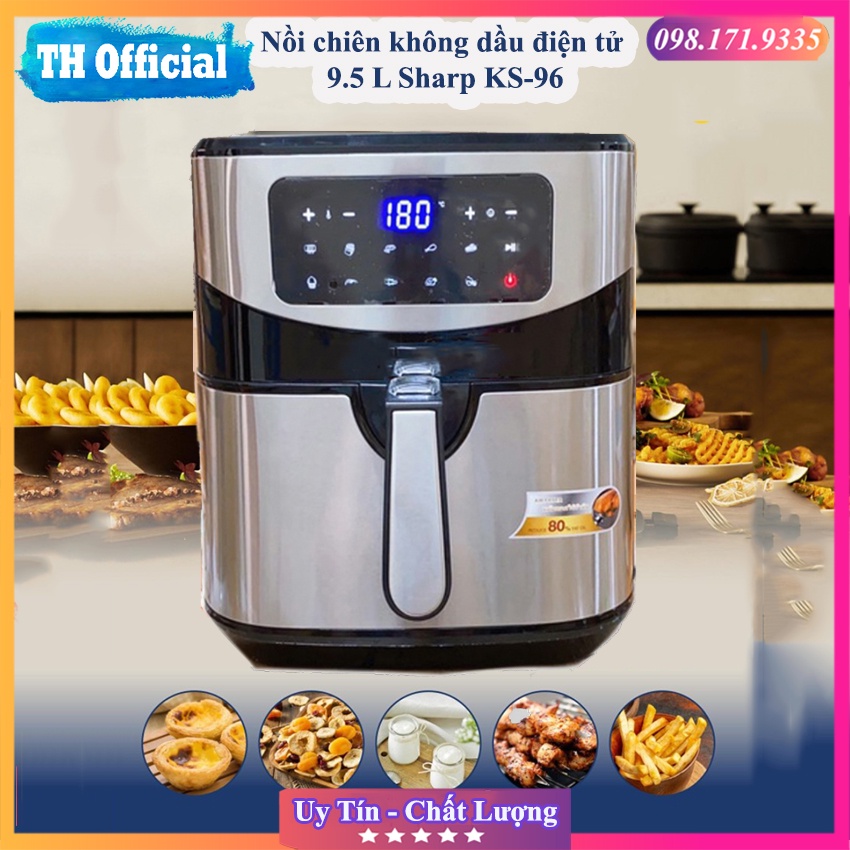 Nồi chiên không dầu SEKA-Sharp điện tử KS 96 nồi chiên không dầu chính hãng