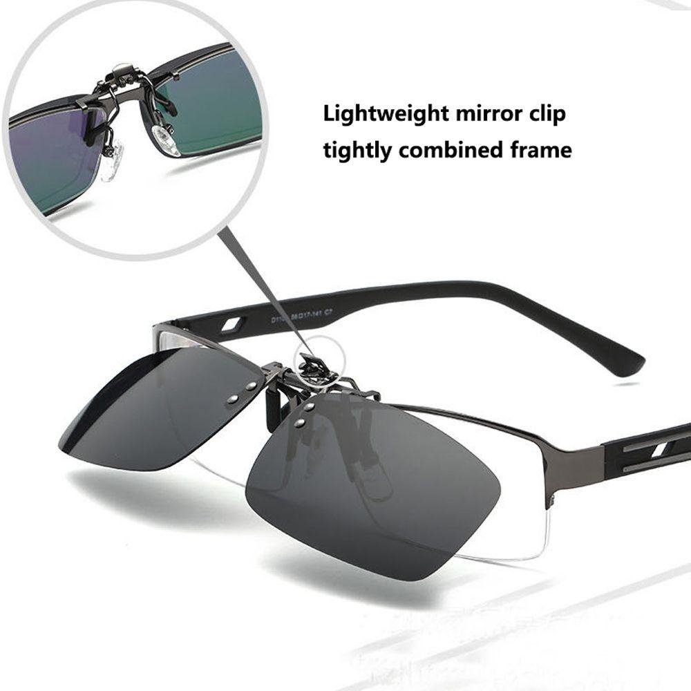 DARNELL Night Vision Goggle Clip Accessories Photochromic Vintage Flip Up Clip on Vision Care Night Vision Clipon Polarized Eyeglasses Flip Up Eyewear Polarized Sunglasses