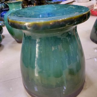 Đôn sứ Bát Tràng men hoả biến