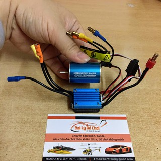 Bộ điều tốc 2435 động cơ brushless 4800KV kèm ESC 25A