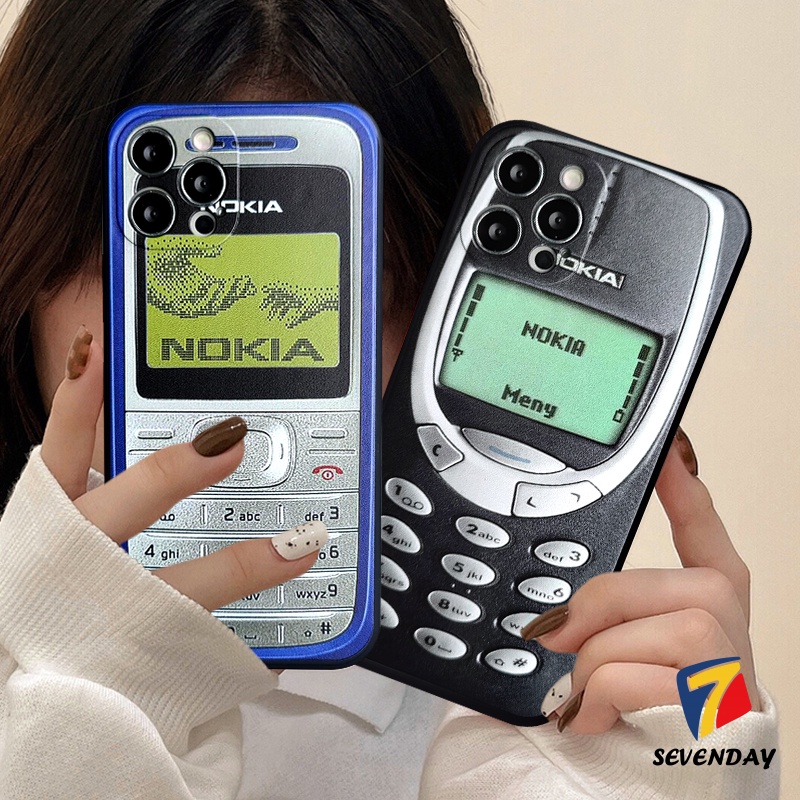 Ốp Điện Thoại Hình Nokia Cho Oppo A12E A76 A3s A96 A95 A16 A53 A33 A54 A55 A74 A15 A16K A31 A15s A35 A11K A32 A5 A9 A16E Reno 4 5F 4F 4F A31 A15s A35 A11K A32 A5 A9 A16E Reno 4 5F 4F 4F A93 A9 A12 A5S
