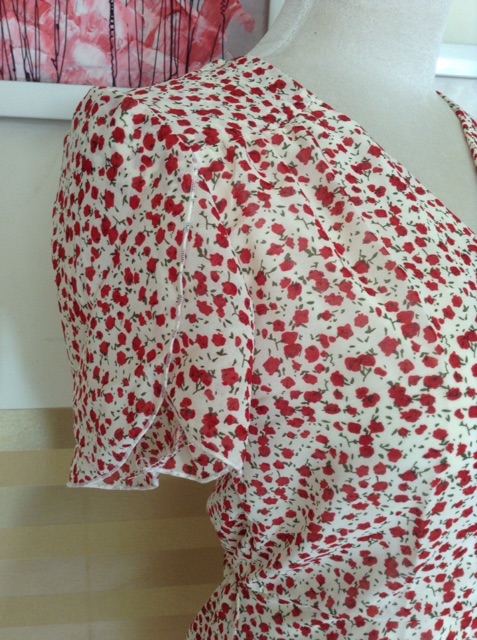 Đầm voan hoa nhí (kèm hình thật) | BigBuy360 - bigbuy360.vn