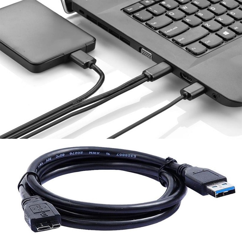 Dây Cáp Sạc Dữ Liệu Usb & Truyền Dữ Liệu Cho Ổ Đĩa Cứng Hdd