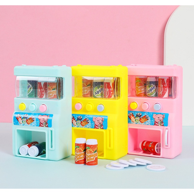 Máy bán hàng, bán nước tự động mini đồ chơi cho bé - Nhíp Shop