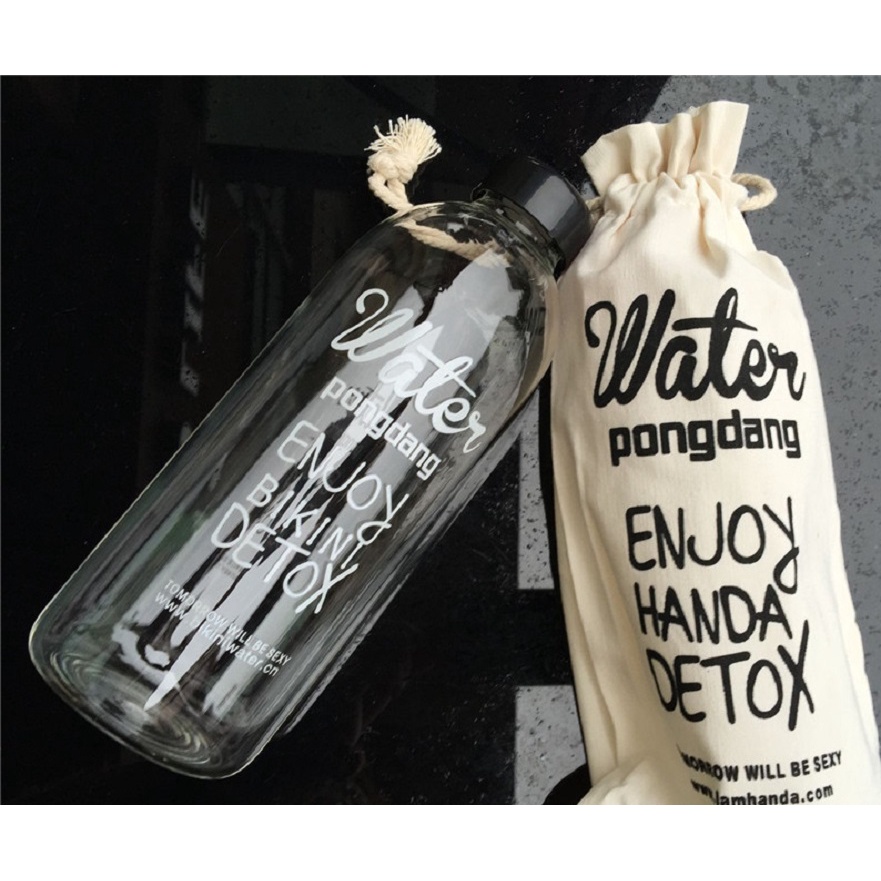 Bình được nước detox 600 ml (kèm túi) - BX3515