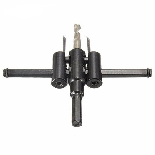 Mũi Khoan Khoét Gỗ - Thạch Cao Lỗ Tròn 30-120mm Điều Chỉnh Linh Hoạt Thông Minh