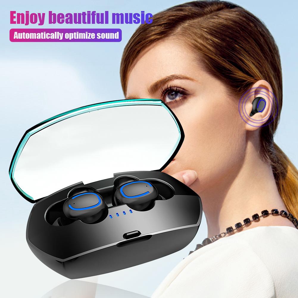 Xi11 TWS Wireless Earphones Bluetooth 5.0 Headphones Earbuds w/Charging Box