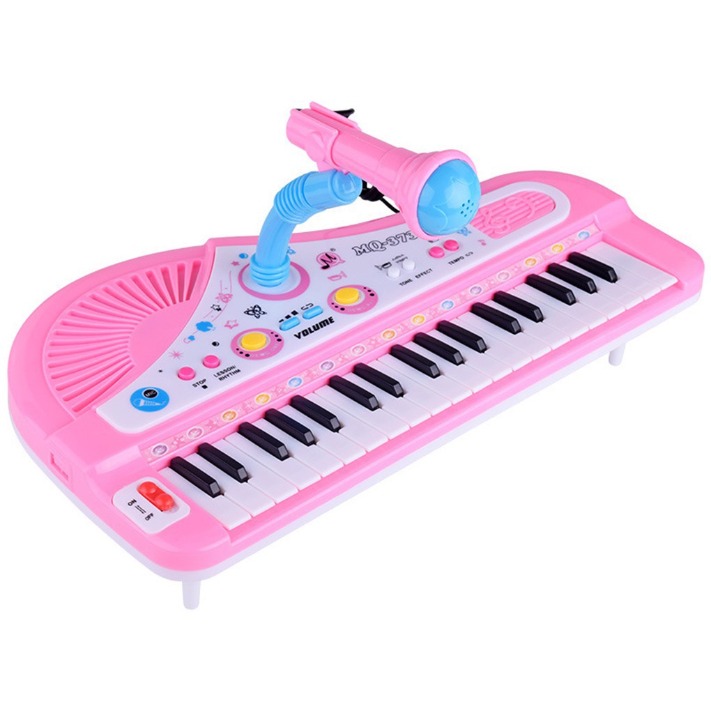 Đàn piano đồ chơi tích hợp micro cho bé