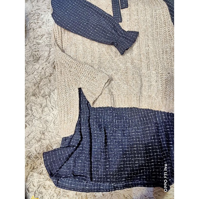 Sét váy kèm gile len siêu hot | BigBuy360 - bigbuy360.vn