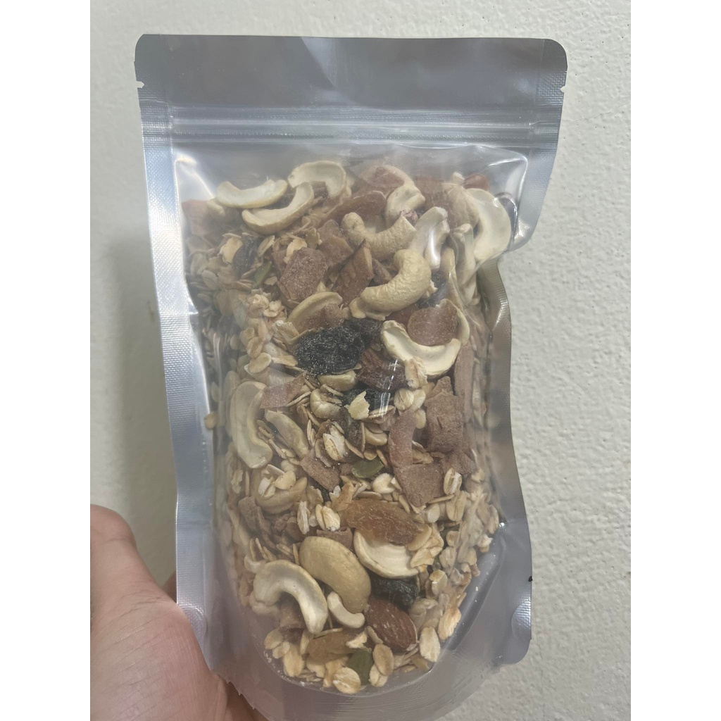 400GR NGŨ CỐC GRANOLA ĂN LIỀN ĂN KIÊNG GIẢM CÂN SIÊU HẠT