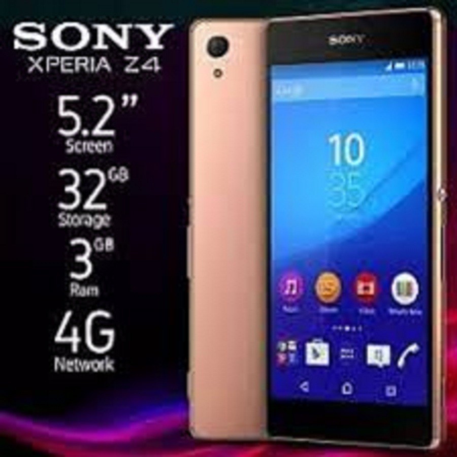 [Mã 2611DIENTU500K hoàn 7% đơn 300K] điện thoại Sony Xperia Z4 ram 3G bộ nhớ 32G mới - Chơi Liên Quân mượt