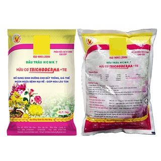 Phân hữu cơ vi sinh cao cấp đầu trâu trichoderma+te 1kg