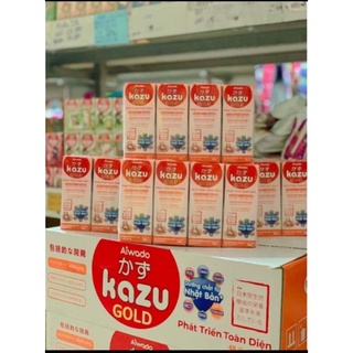 SỮA BỘT PHA SẴN KAZU GOLD AIWADO THÙNG 48 HỘP 180ML