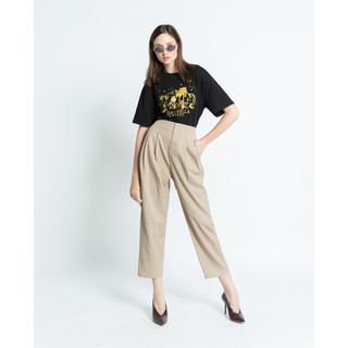 Quần kaki baggy màu kem J-P Fashion 19006503
