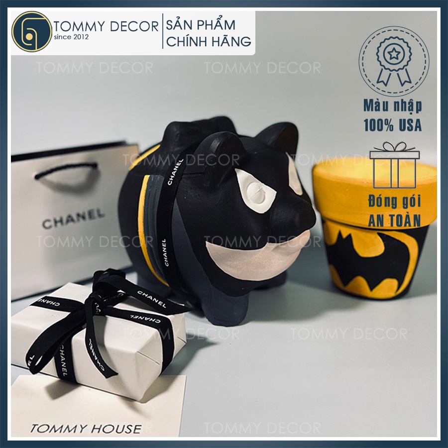 Quà tặng heo đất tiết kiệm Người dơi batman - Bản giới hạn TOMMY HOUSE