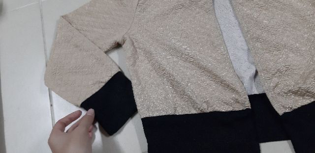 ÁO KHOÁC CROP TOP THỜI TRANG CÁ TÍNH KIM TUYẾN