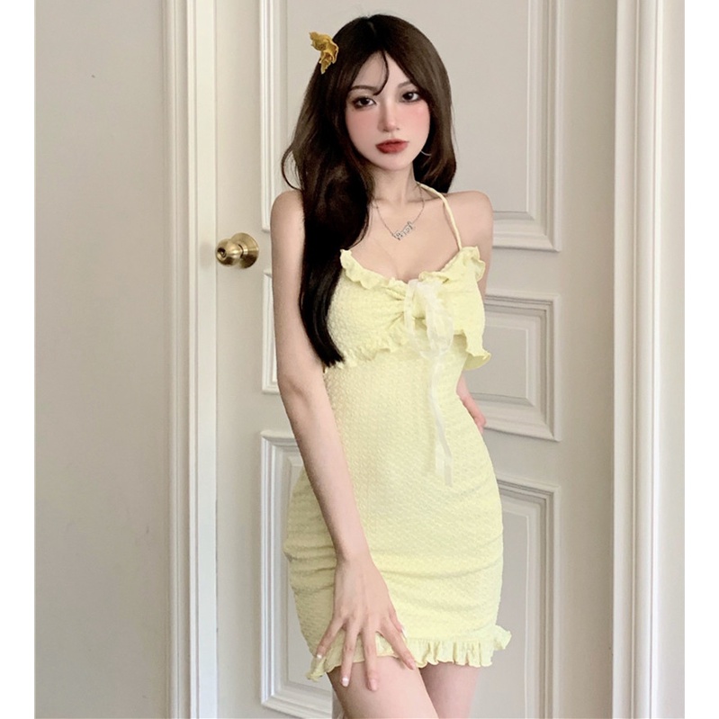 Đầm Mini Thời Trang Mùa Hè Gợi Cảm Dễ Phối Đồ Dành Cho Nữ