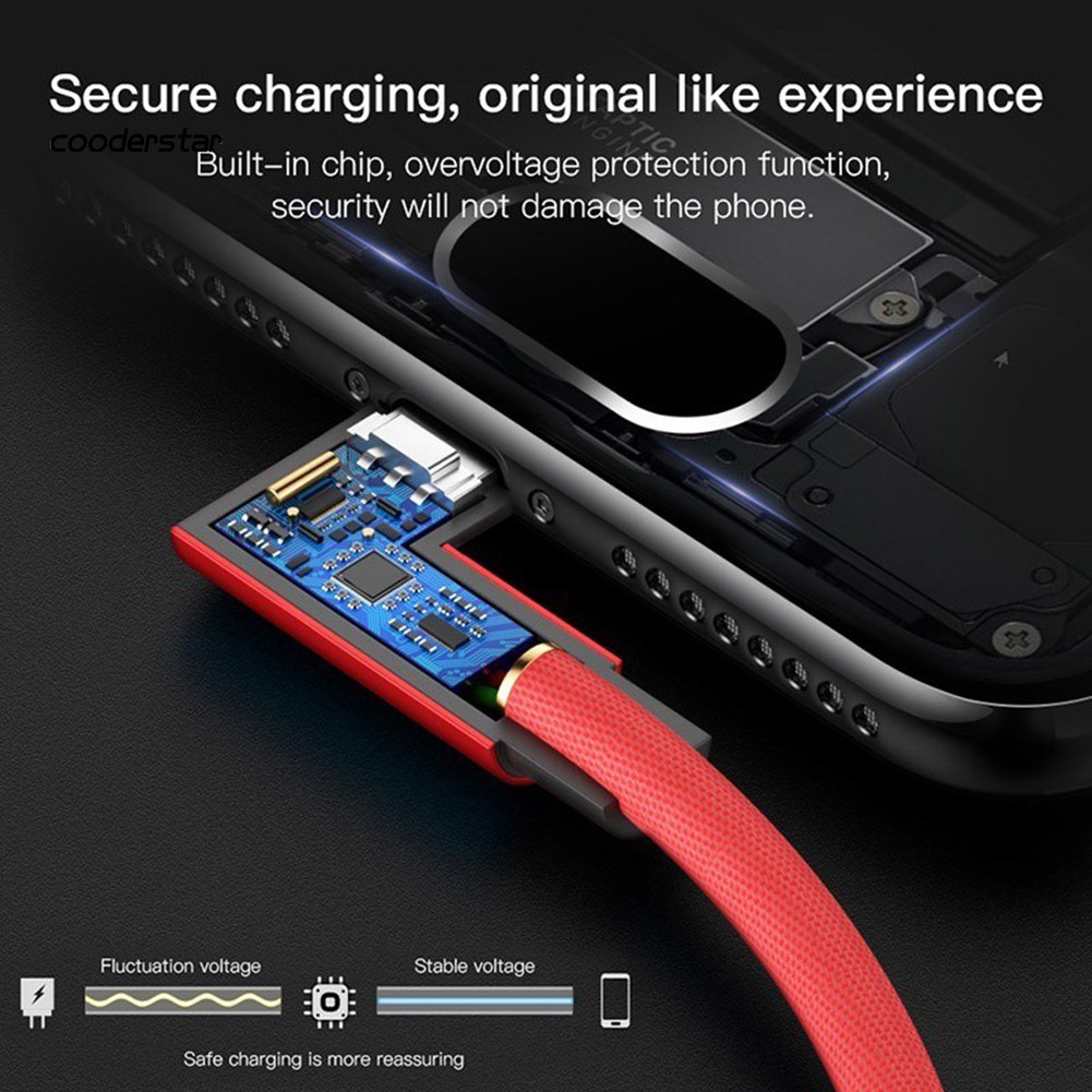 Dây Cáp Sạc Nhanh 2.4a Loại C Micro Usb Cho Android Ios