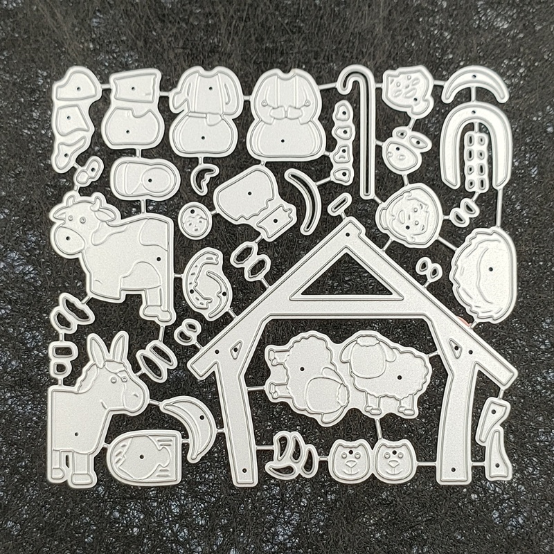 Khuôn Cắt Giấy Kim Loại Hình Chúa Jesus