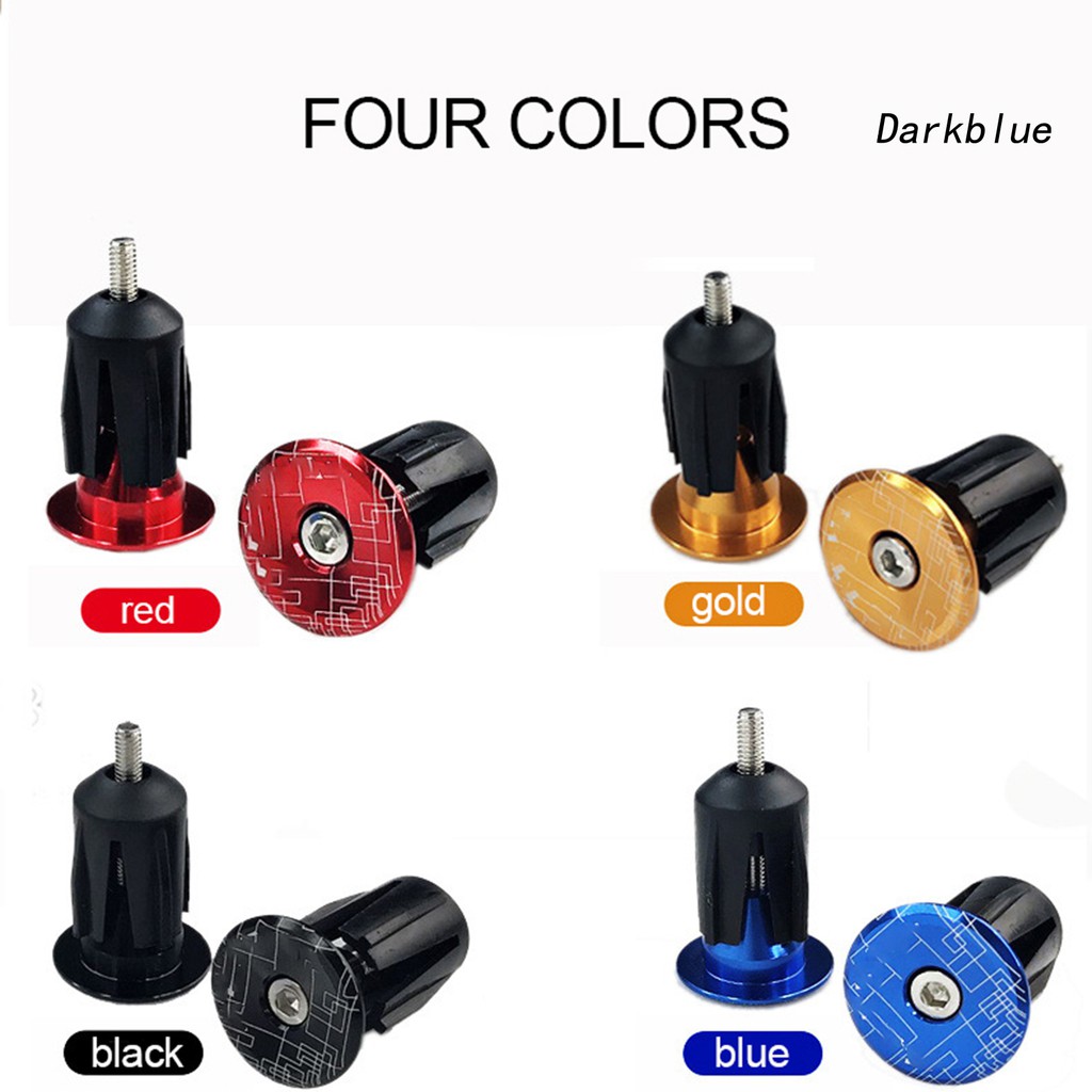 Bộ 2 Nút Gắn Tay Lái Xe Đạp Leo Núi Bằng Hợp Kim Nhôm