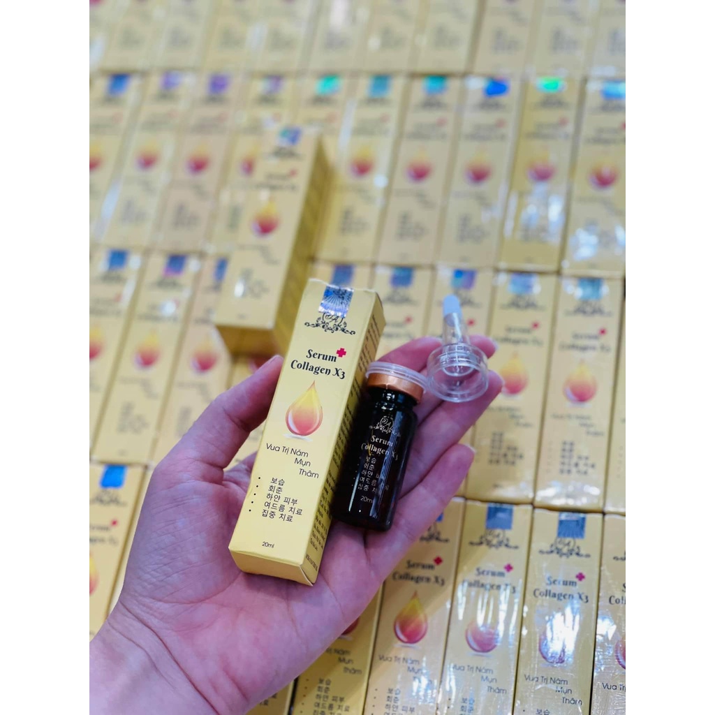 Serum nám X3 collagen 20ml Chính hãng