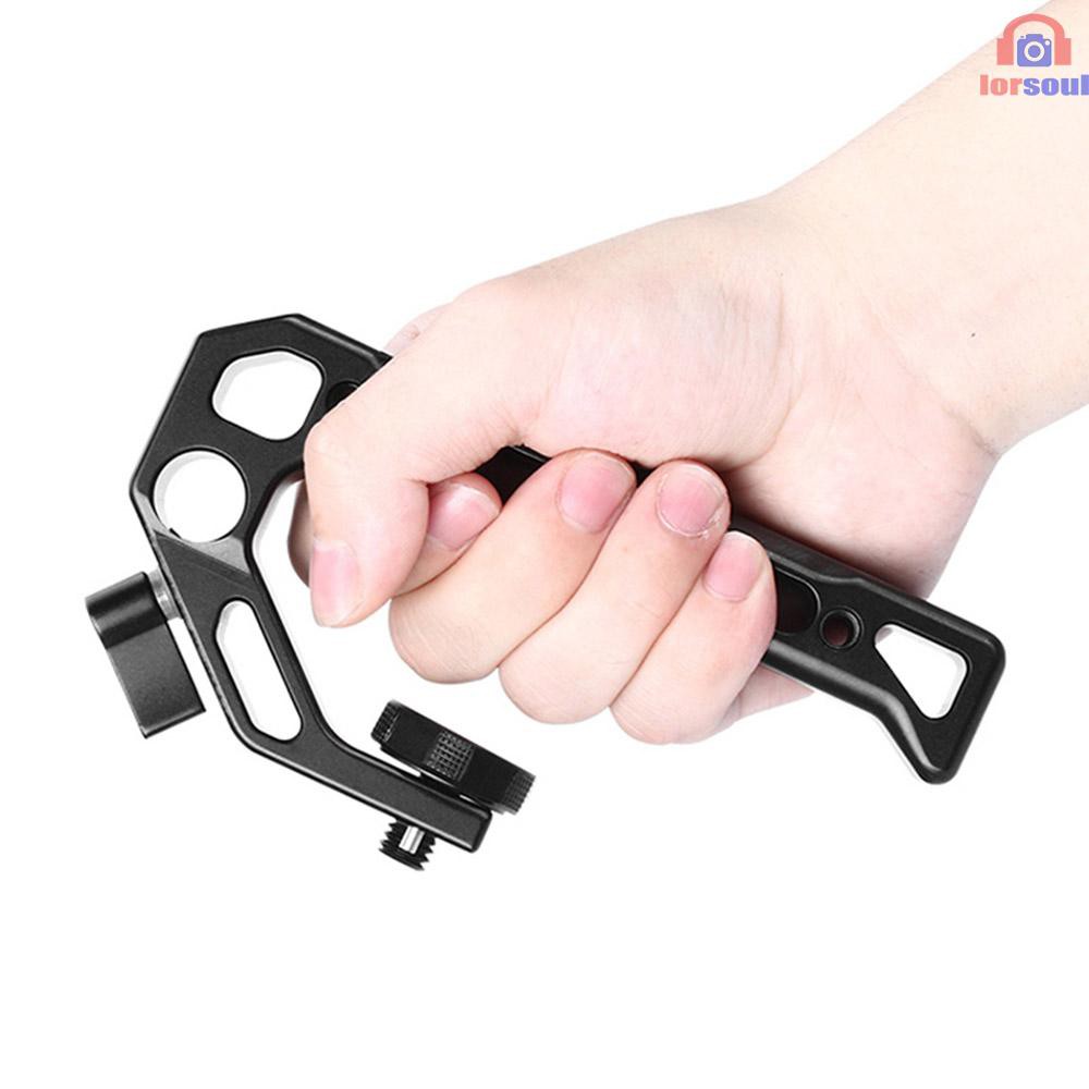 Tay cầm UURig R008 15mm gắn ngàm cold shoe máy ảnh thông dụng với khóa vít 3/8 Inch đa ứng dụng | BigBuy360 - bigbuy360.vn