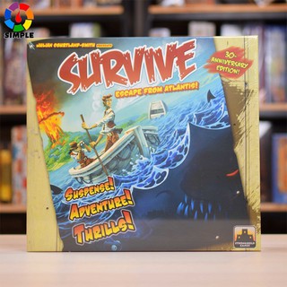 Survive Board Game Bộ trò chơi board game Sống sót: Thoát khỏi Atlantis! phiên bản kỉ niệm 30 năm board game