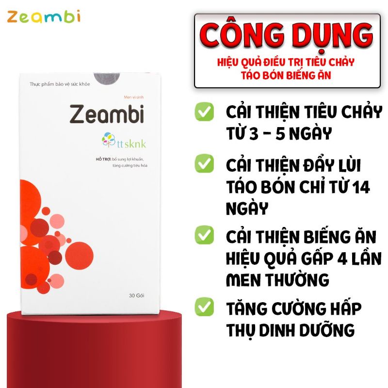 Combo 2 Hộp Men Vi Sinh Zeambi