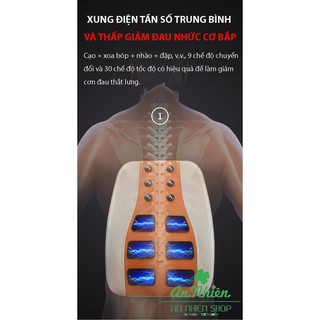 Máy massage vật lý trị liệu vùng thắt lưng
