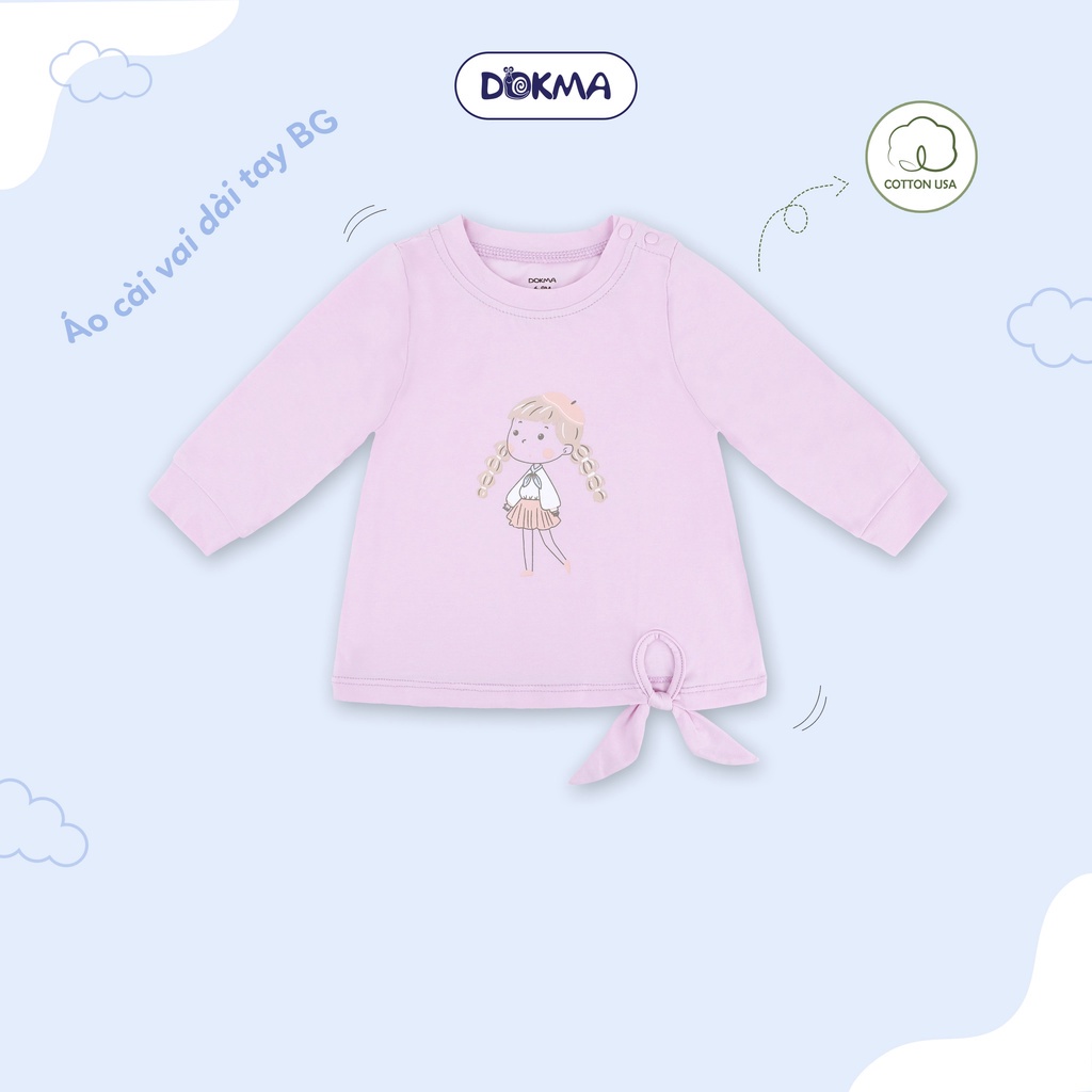 SALE 20% - Áo cài vai dài tay Dokma