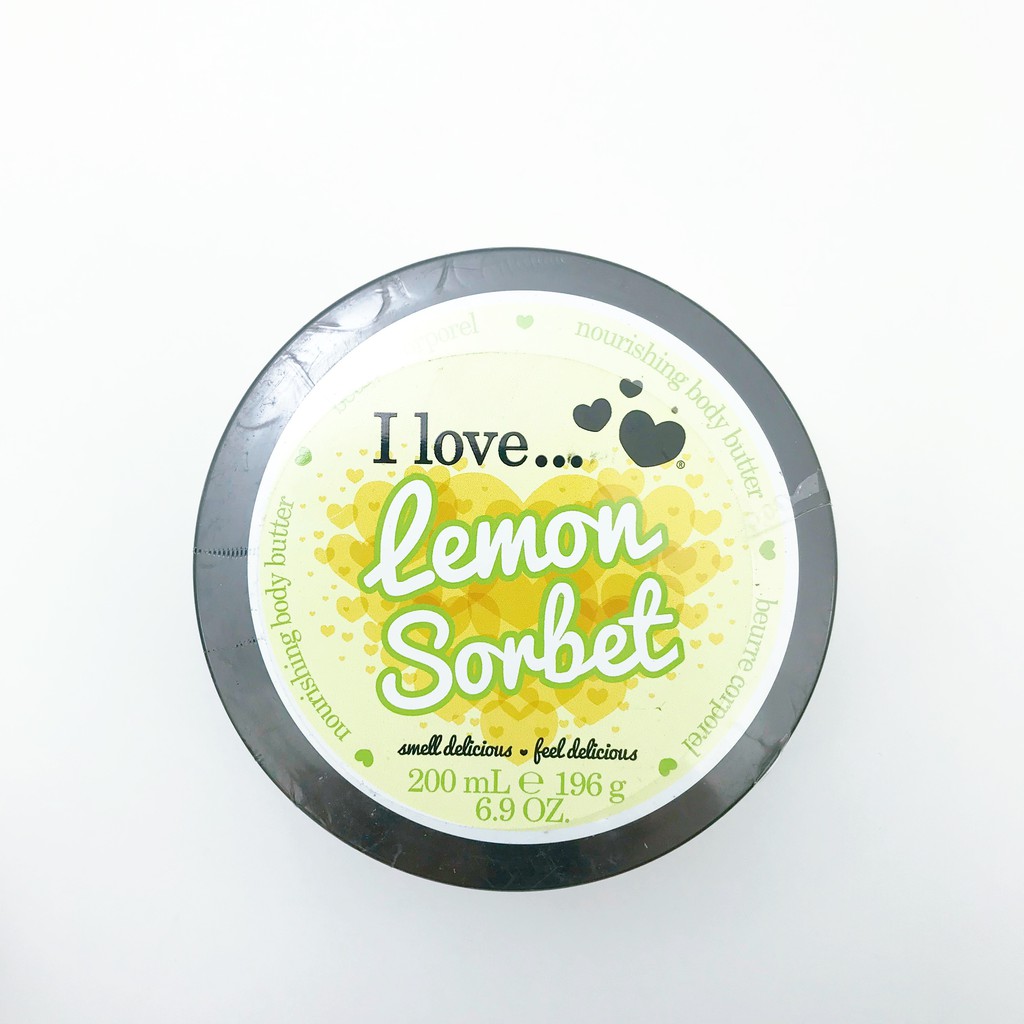 Kem dưỡng thể I Love ... nội địa Anh 🇬🇧 | Dưỡng da mềm mịn | Hương thơm ngọt ngào 196g