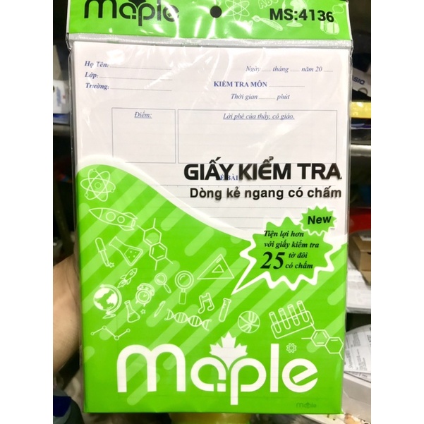 Giấy kiểm tra Classmate